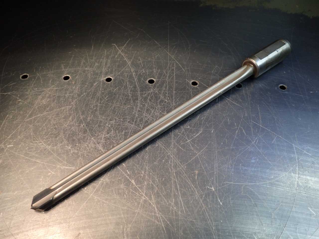 Sterling BBEI 1945-9192 .580" Carbide Tipped Gun Drill 9" Flute Length, 1" Shank - MACHINING ACCESSORIES & TOOLING