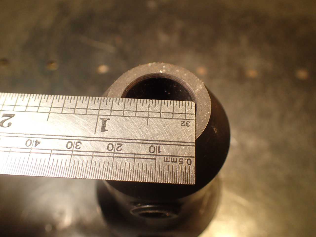 Erickson CV40EM075375 3/4" End Mill Tool Holder: 3-3/4" Projection CAT-40 Shank - MACHINING ACCESSORIES & TOOLING
