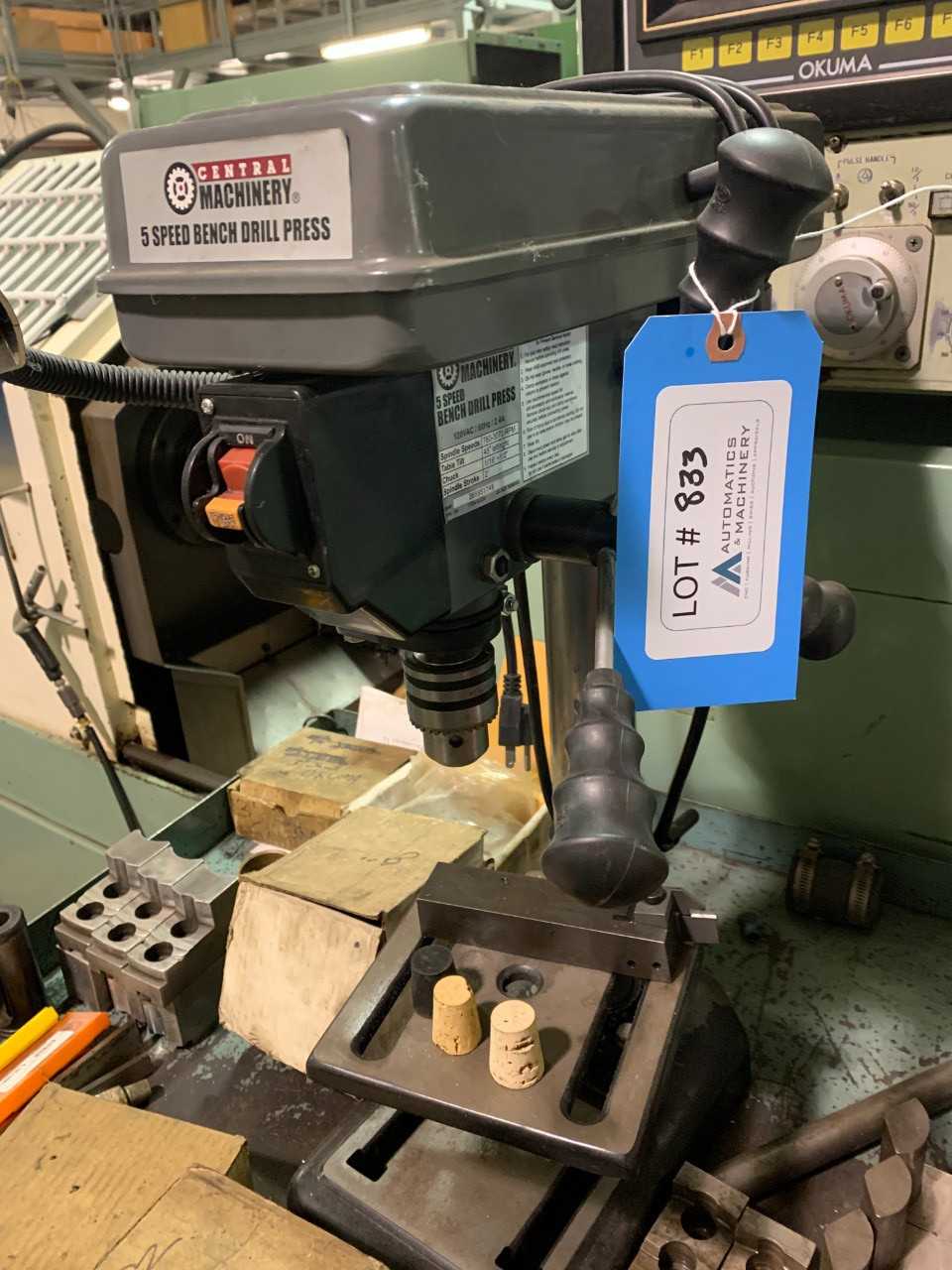Central machine Drill Press - UPRIGHT DRILL PRESSES