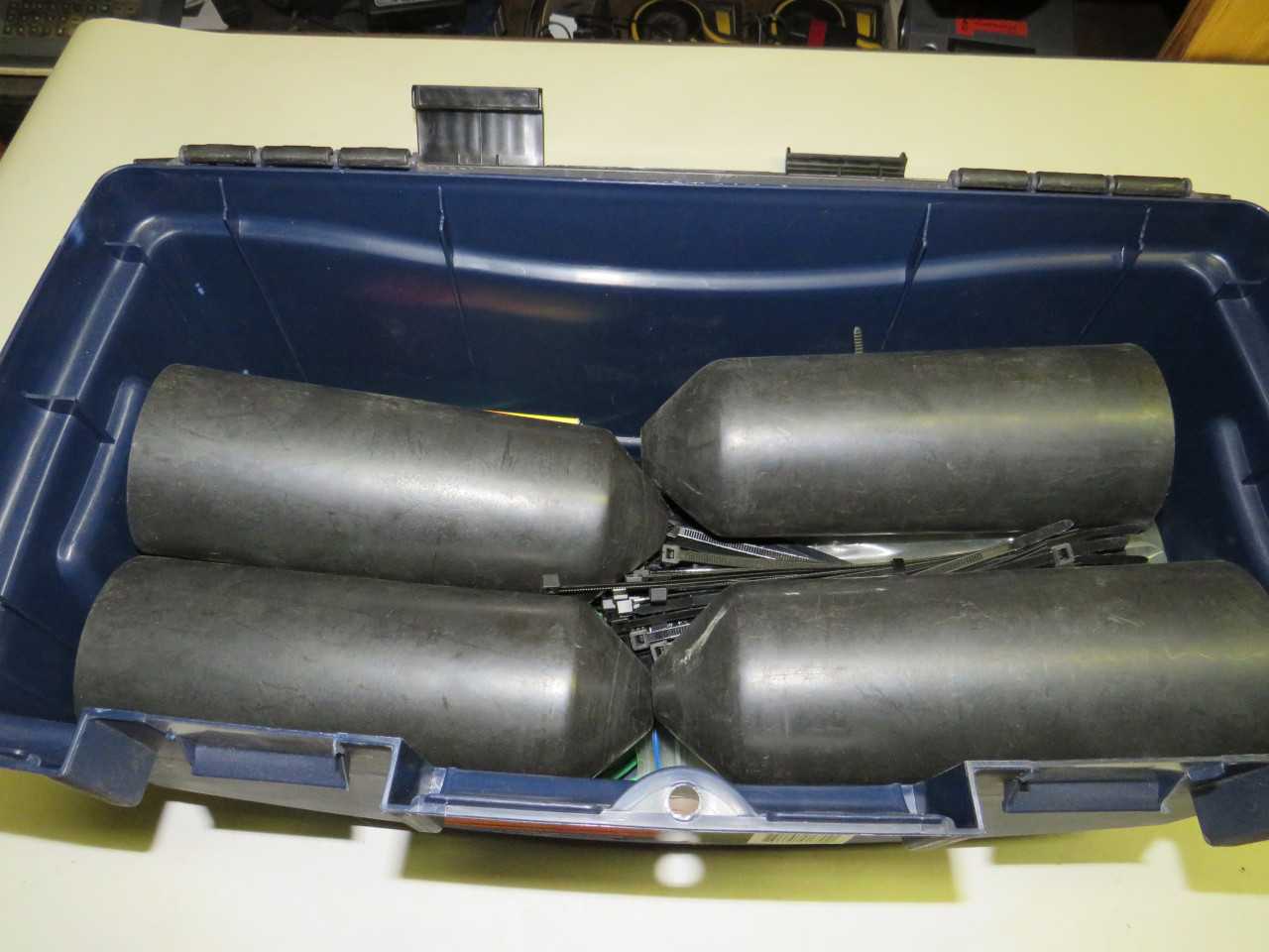 MASTERCRAFT TOOL BOX WITH SAFETY SUPPLIES - TOOL STORAGE