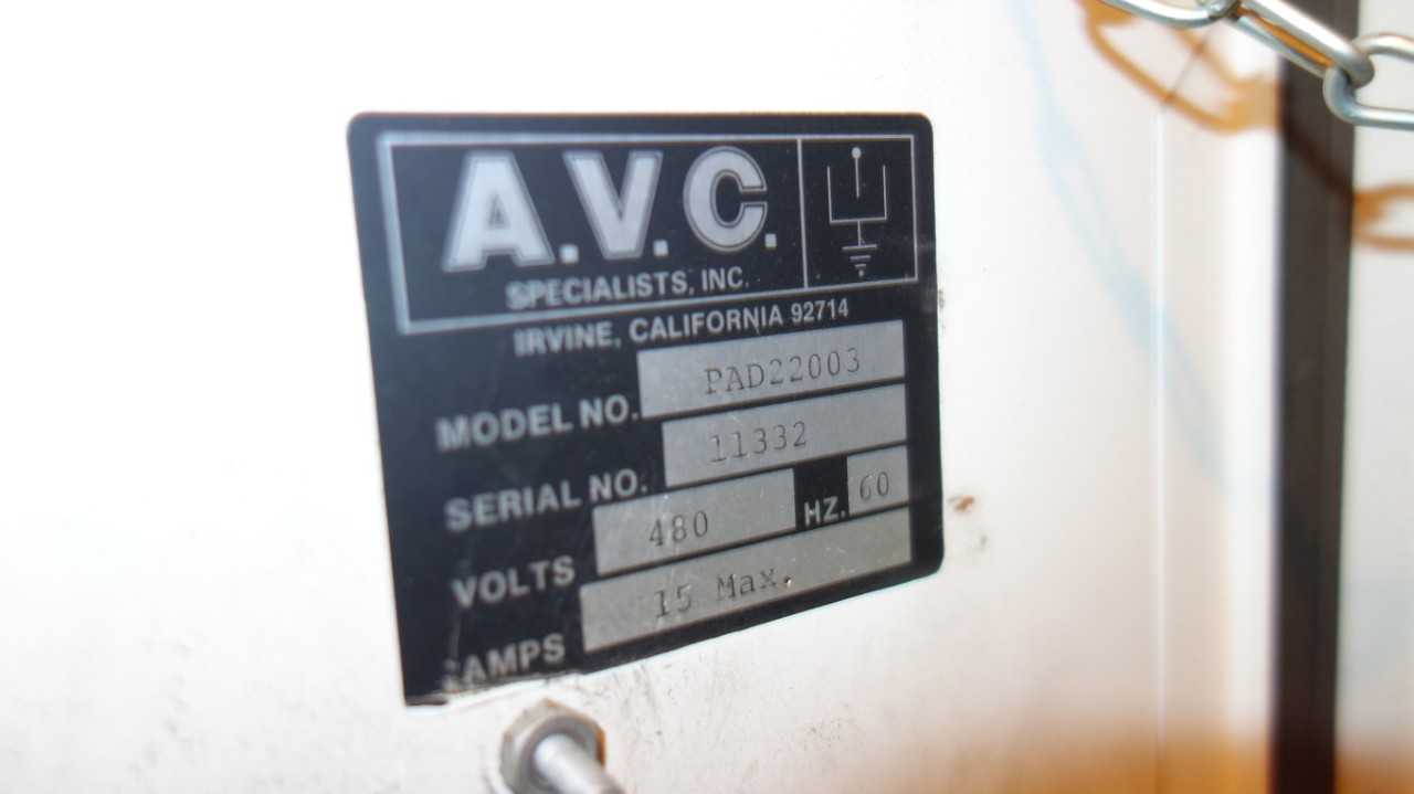 8X VERTICAL SECTIONS AVC POWERCON PAC 480V ELECTRICAL CONTROL CABINETS - ELECTRICAL COMPONENTS