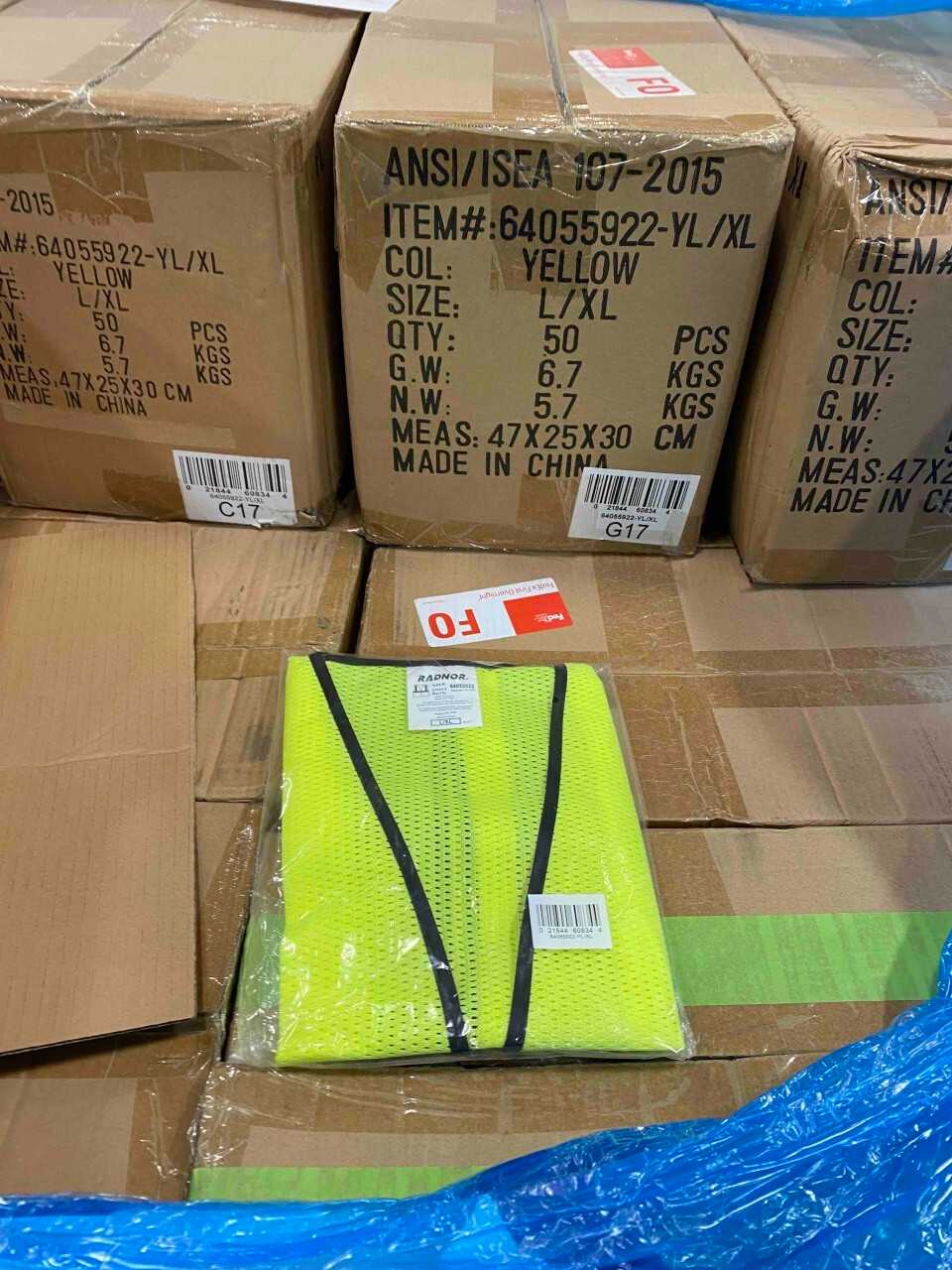 Lot of High Visability ANSI Vest - Yellow (2536219) Ridley Park - SAFETY EQUIPMENT