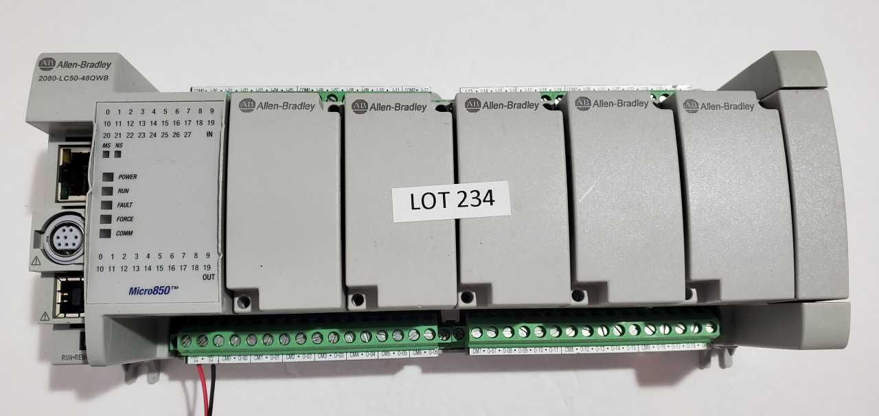 Allen Bradley Micro 850 2080-LC50-48QWB PLC - AUTOMATION & CONTROLS Allen Bradley Micro 850 2080-LC50-48QWB PLC - AUTOMATION & CONTROLS