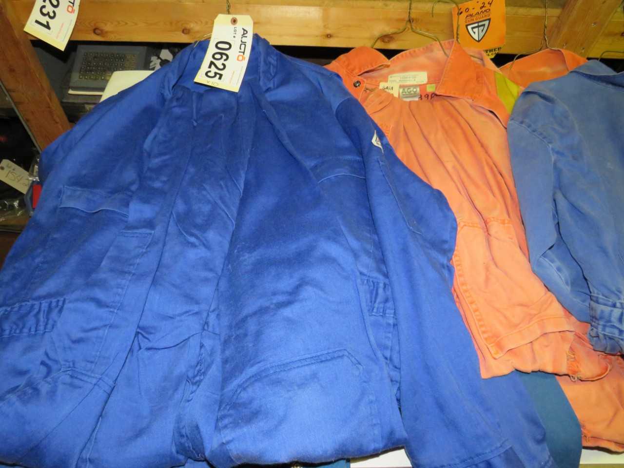 LOT OF 10 ASSORTED FLAME RESISTANT COVERALLS - SAFETY SWITCH
