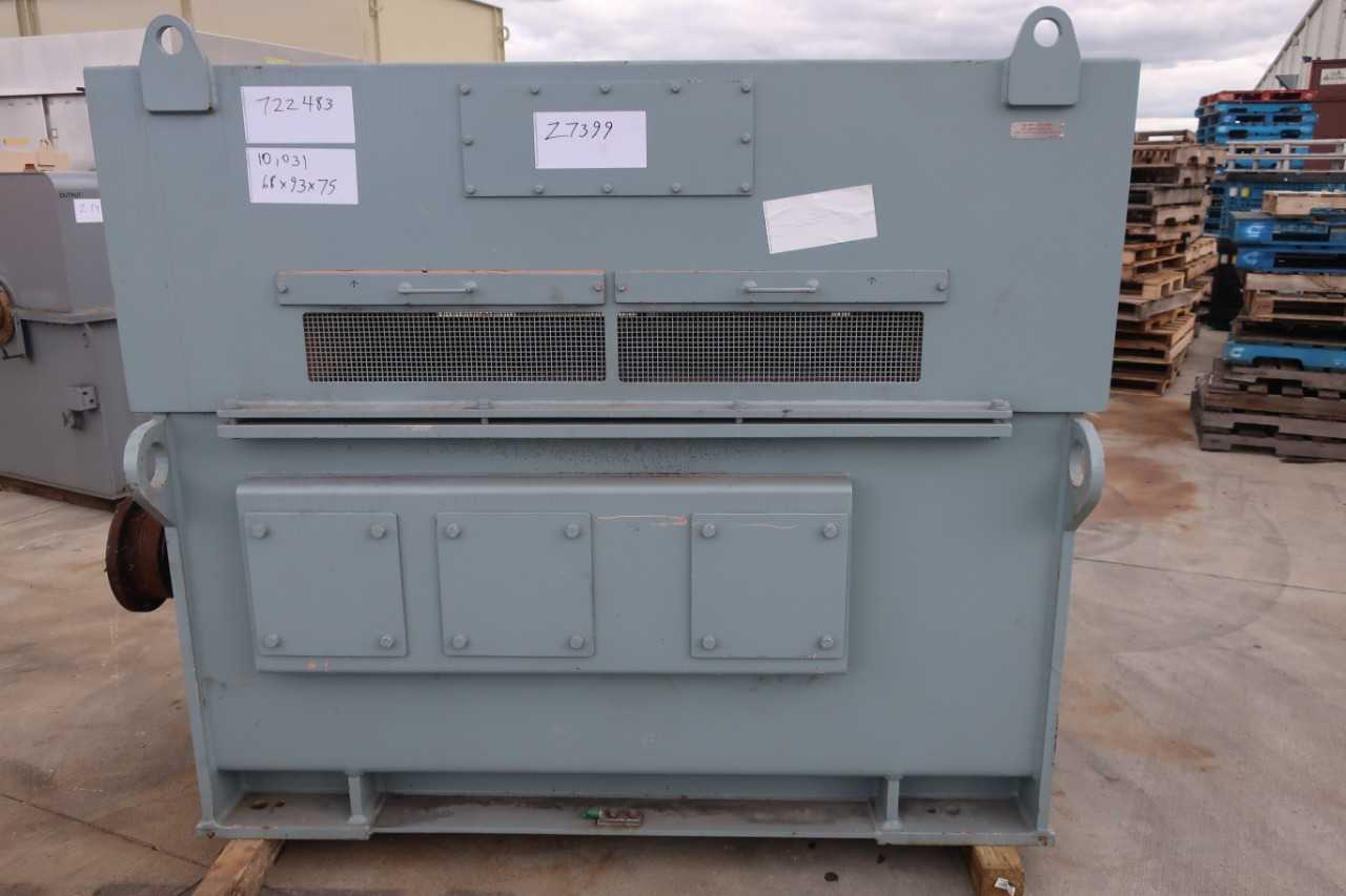 HYUNDAI HRP7 505-68E 3PH INDUCTION MOTOR 933KW 2300V-AC 500 - ELECTRIC MOTORS