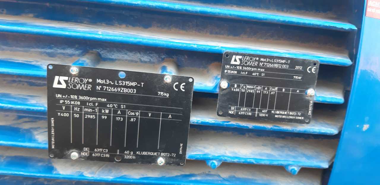 1 pallet of brand new Leroy Somer electrical motor - ELECTRIC MOTORS