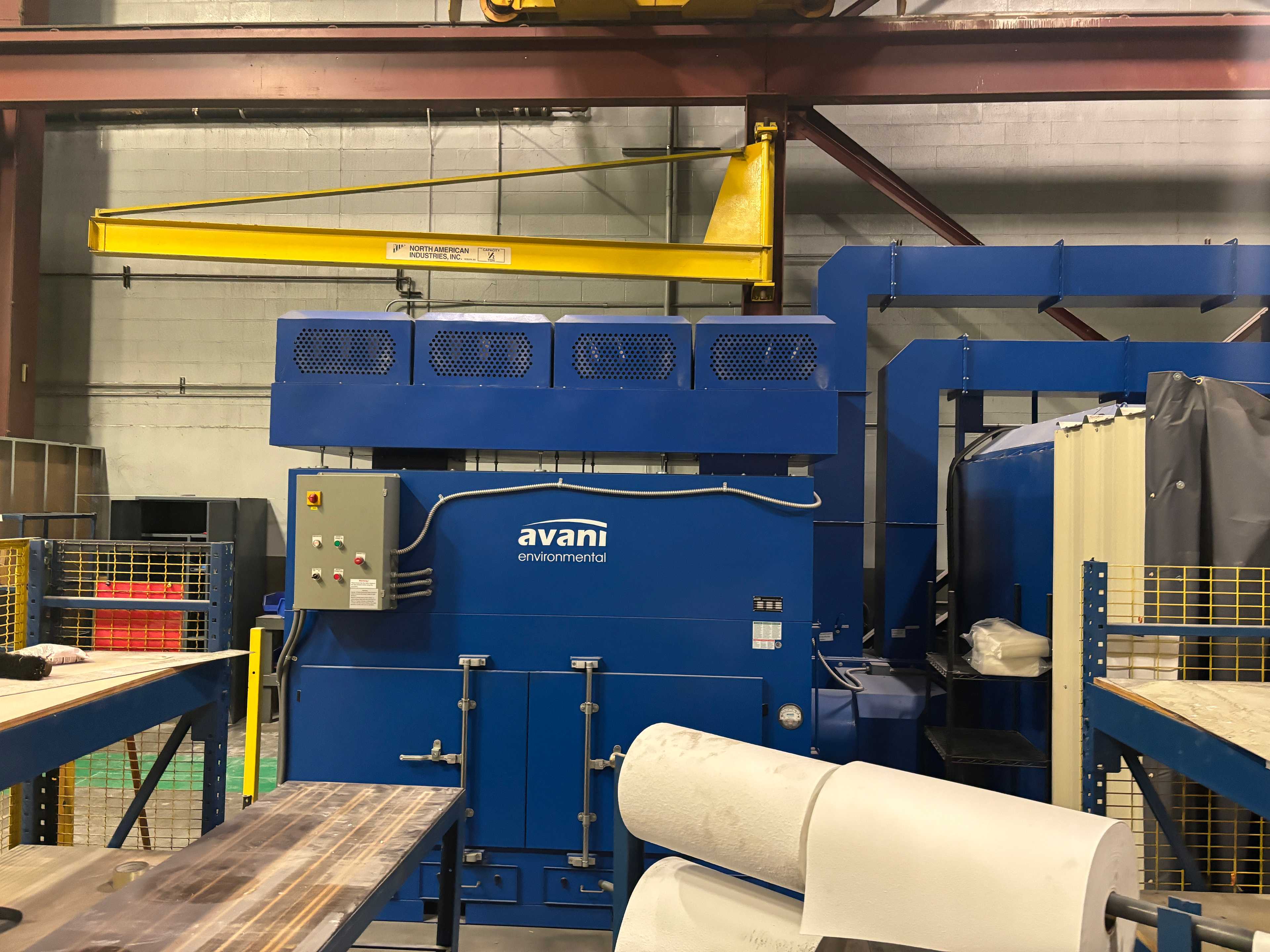 2014 AVANI SDC-20-12 COMBO DUST COLLECTING UNIT WITH GRANITE TABLETOP - DUST COLLECTOR
