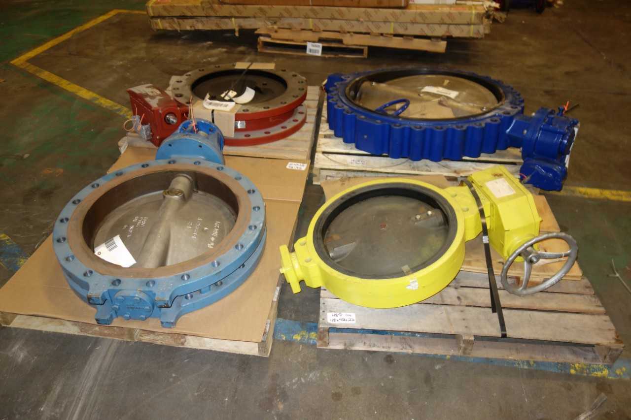 4 PALLETS OF BUTTERFLY VALVES - BUTTERFLY VALVE