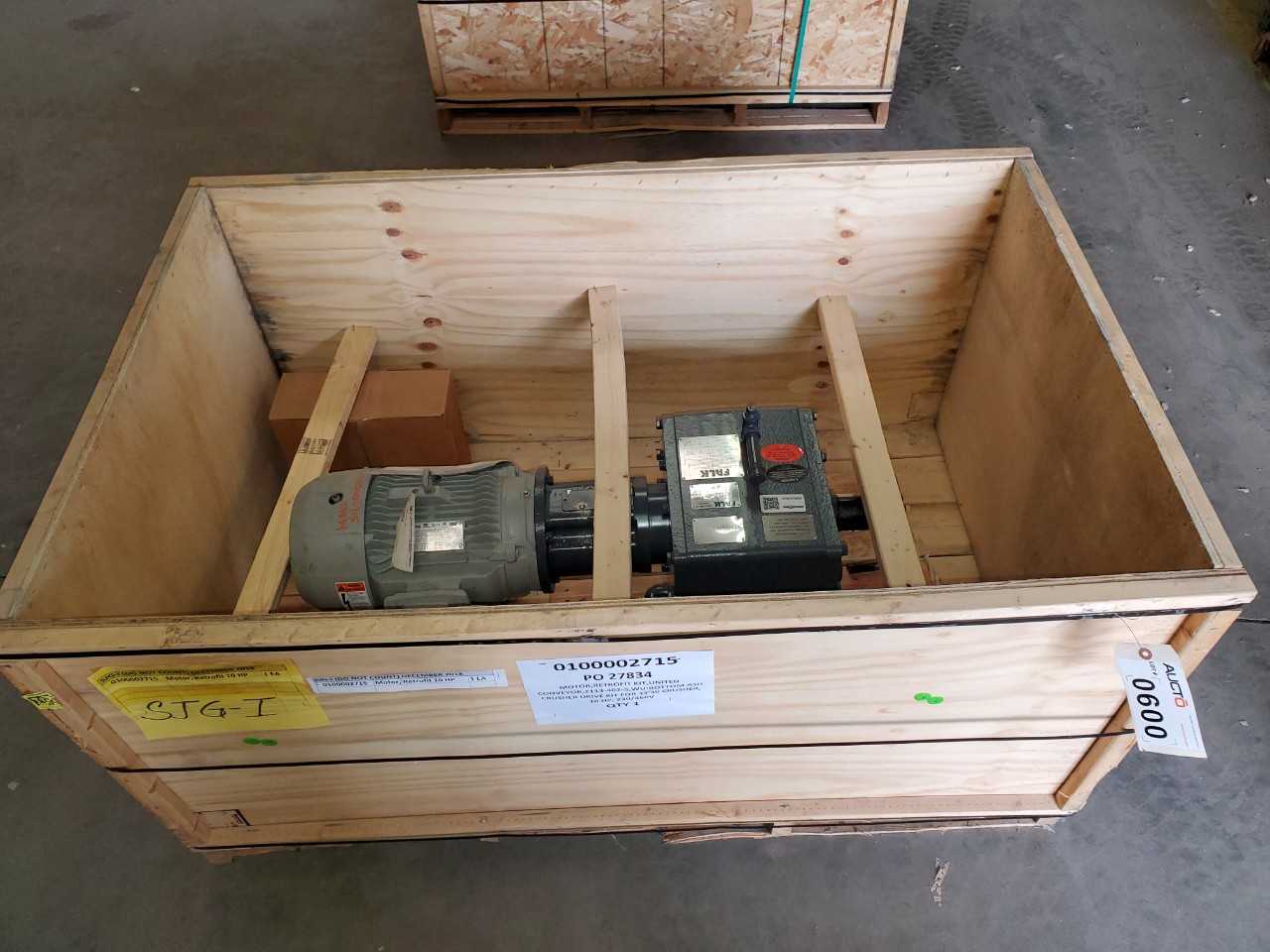 FALK 2050FA2A INLINE GEAR MOTOR 10HP 230/460V-AC - ELECTRIC MOTORS