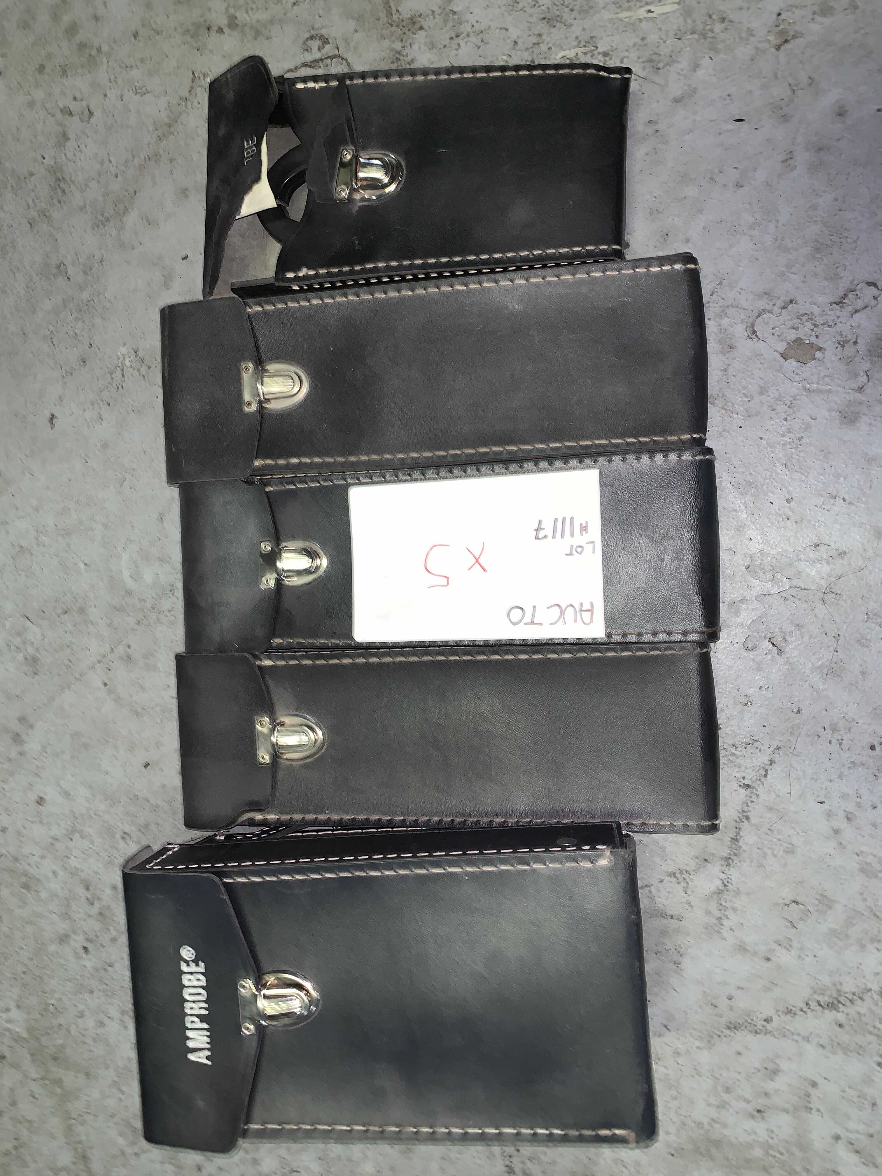 LOT OF THREE TIC TRACERS AND TWO CLAMP METERS - LAB & SCIENTIFIC