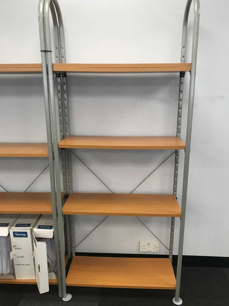 Book shelves x4 - PLANT & FACILITY