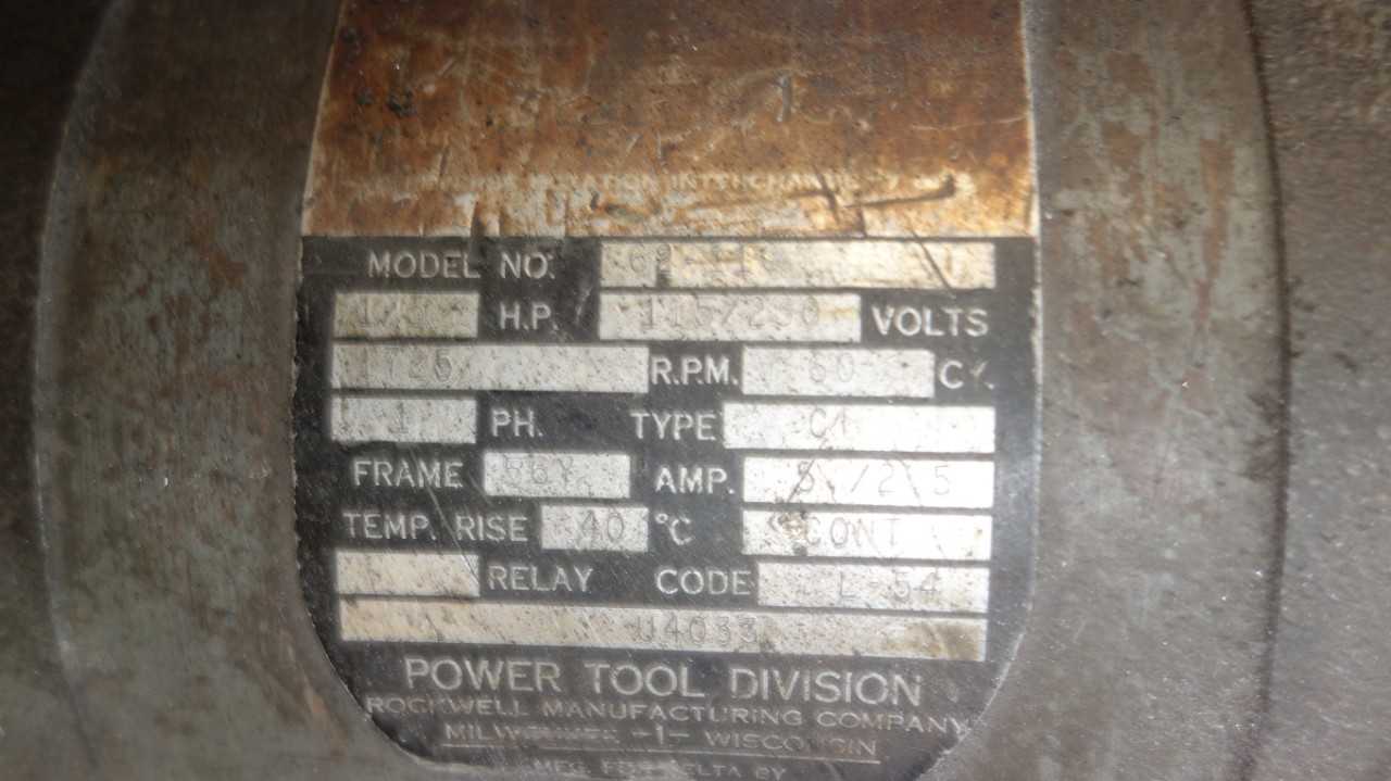 POWER TOOL 62-11 1/3HP 115V-AC BENCH GRINDER SANDER - BENCH GRINDERS