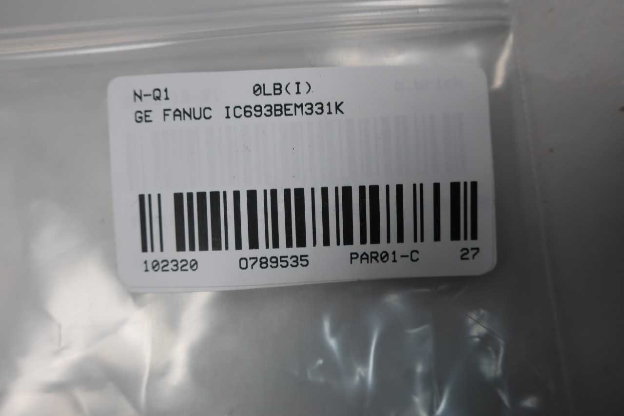 GE FANUC IC693BEM331K GENIUS BUS CONTROLLER MODULE - AUTOMATION & CONTROLS