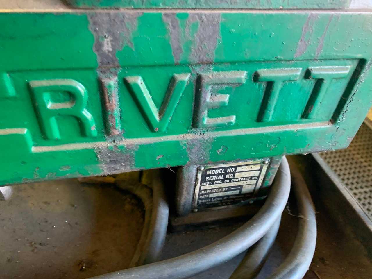 Rivett 918 Second Operation Turret Lathe - LATHES