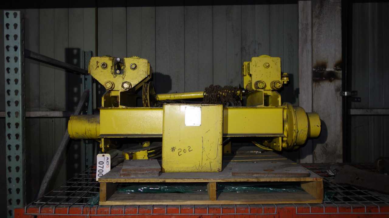 DUFF-NORTON YALE BEW2-980T22S2 2 TON 460V-AC HOIST - LIFTING EQUIPMENT