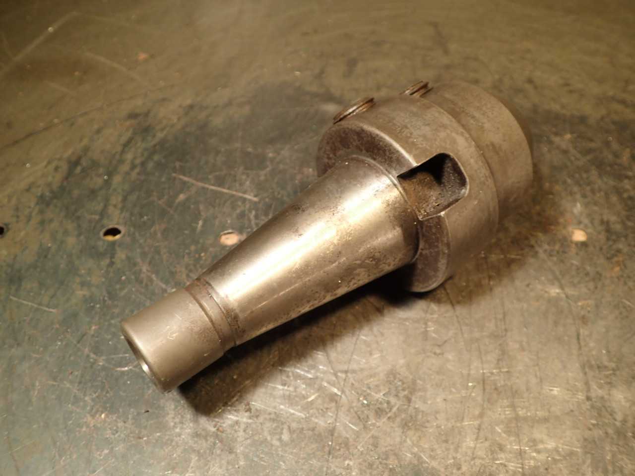 Weldon BND-7 1" End Mill Tool Holder: 2-5/8" Projection NMTB-50 Taper Shank - MACHINING ACCESSORIES & TOOLING