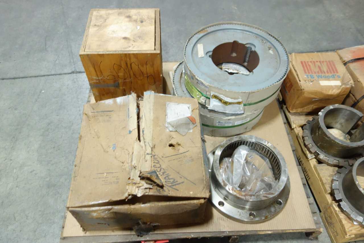 2 PALLETS OF POWER TRANSMISSION REPLACEMENT PARTS - POWER TRANSMISSION
