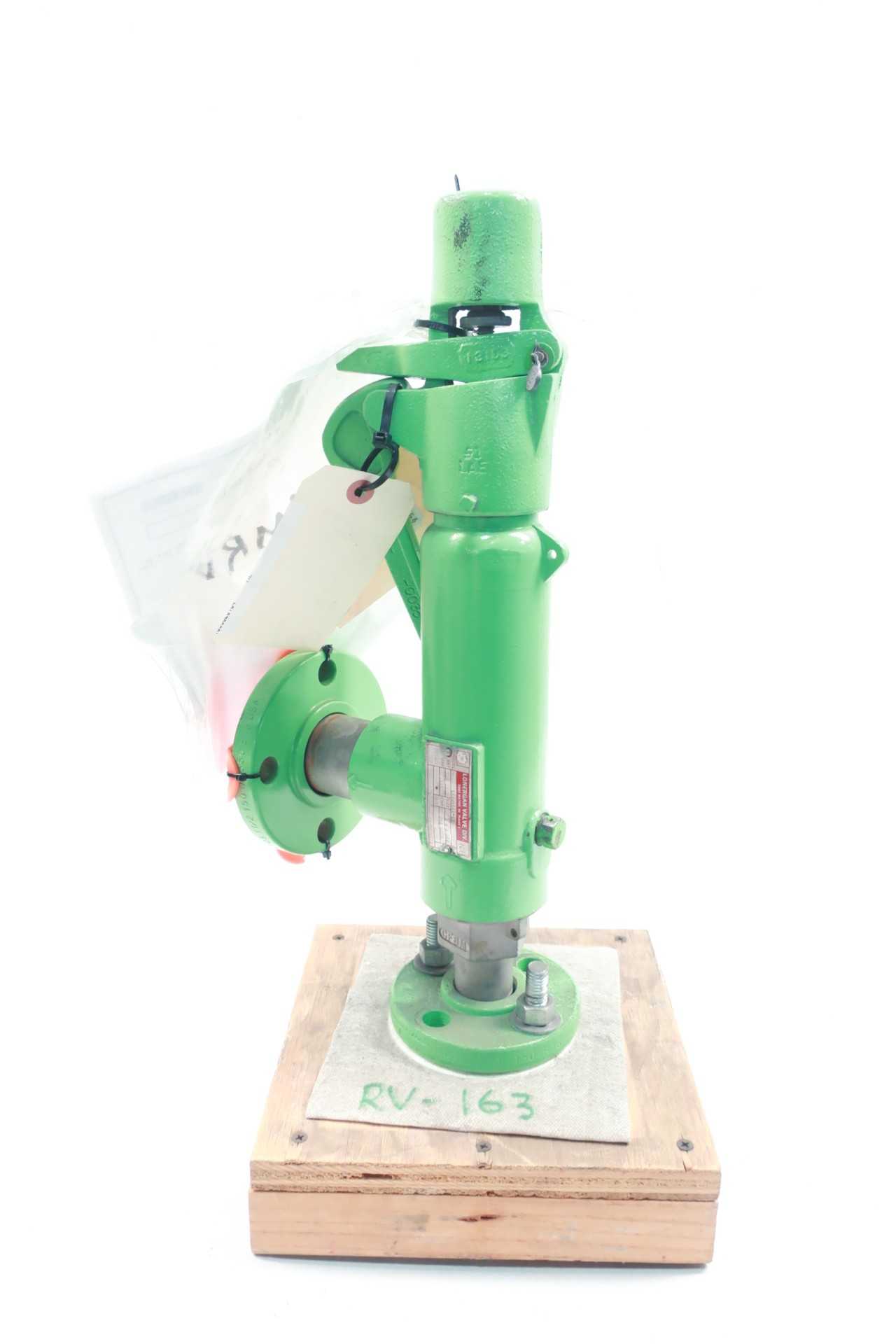 LONERGAN L40JVE22-KS FLANGED RELIEF VALVE 561SCFM 115PSI 1IN X 1-1/2IN - RELIEF VALVE