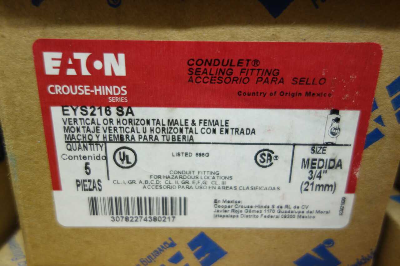 6 PALLETS OF ASSORTED EATON CONDUIT FITTINGS - CONDUIT FITTING