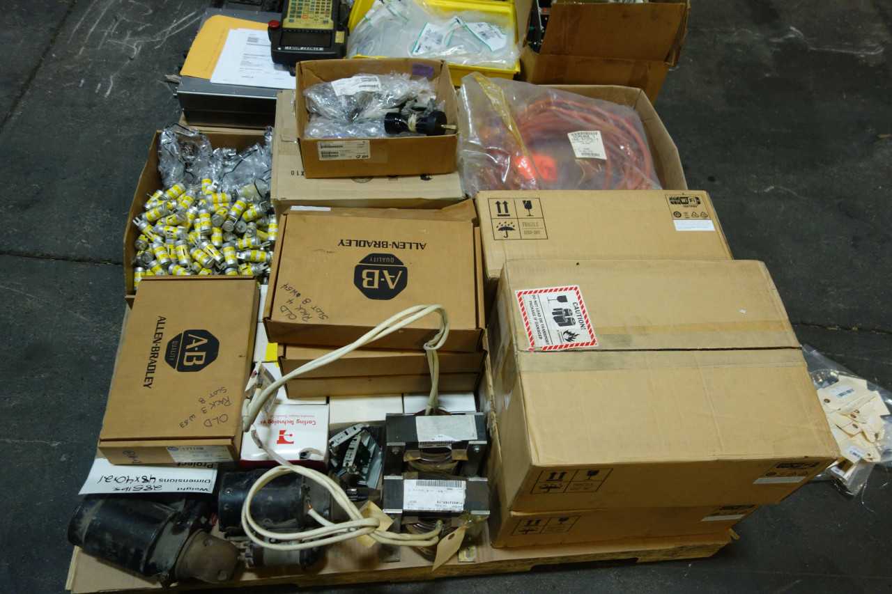 2 PALLETS OF ASSORTED ELECTRICAL - ELECTRICAL COMPONENTS