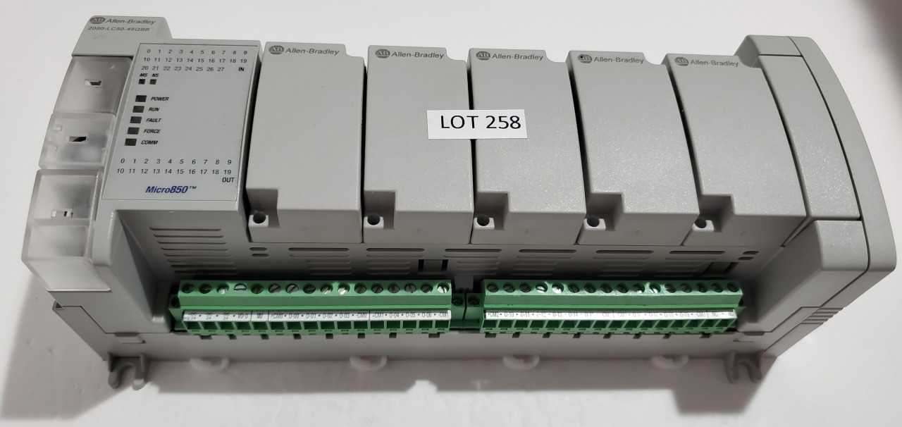 Allen Bradley Micro 850 2080-LC50-48QBB PLC - AUTOMATION & CONTROLS