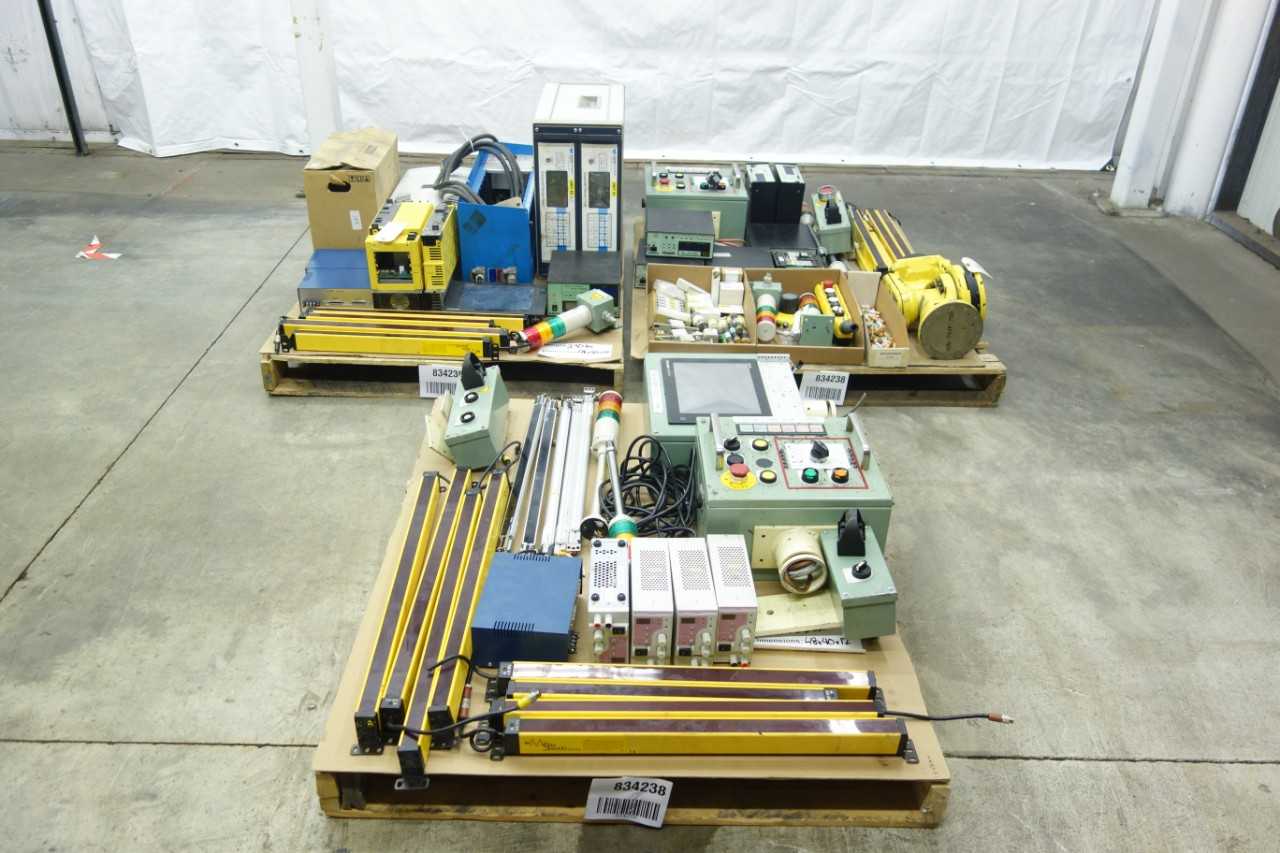 3 PALLETS OF ASSORTED AUTOMATION - INDUSTRIAL PARTS
