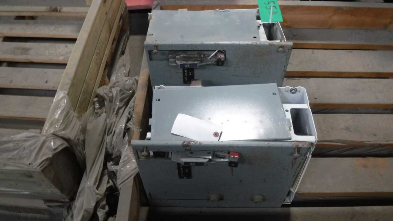 Lot of Two Square-D 10 HP Starters Size 1 - MOTOR STARTERS