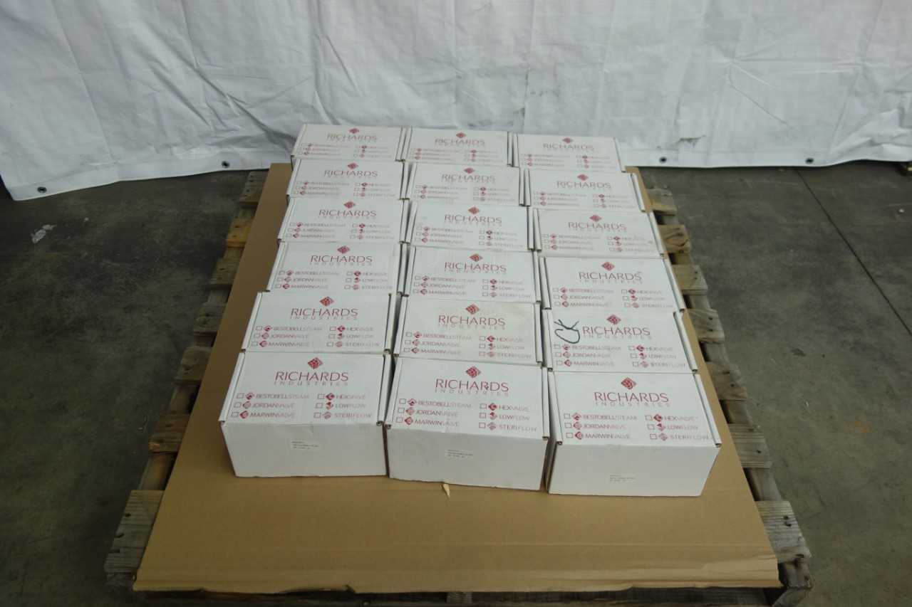 LOT OF 18 RICHARDS HG471P3231J21 GAGE VALVES - VALVES