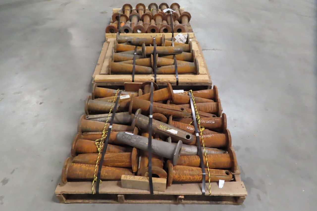 3 PALLETS OF ASSORTED UNITED CONVEYOR NOZZLE ASSEMBLIES, 5/8IN INSERTS, 0 TO 5 DEGREE ANGLES - HAND TOOLS