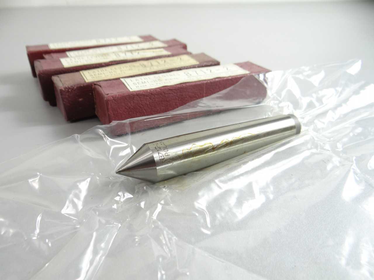 New Lot of 5 Poland Precision 2MT Lathe Dead Centers 8712 2 - MISCELLANEOUS