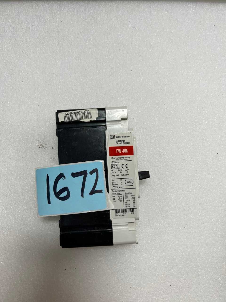 CIRCUIT BREAKER - CIRCUIT BREAKERS