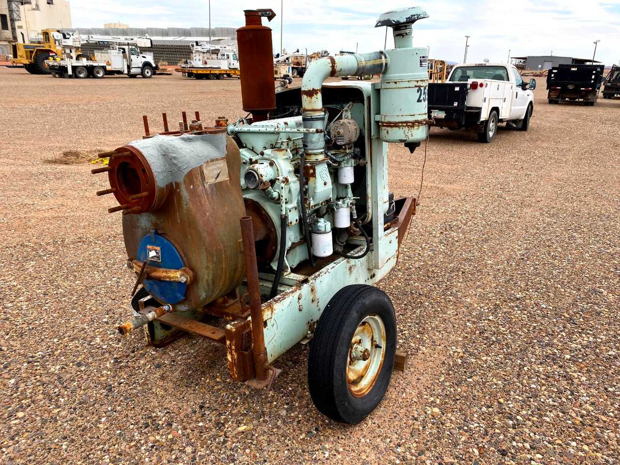 Gorman Rupp Trash Pump with Detroit Diesel Engine - PUMPS