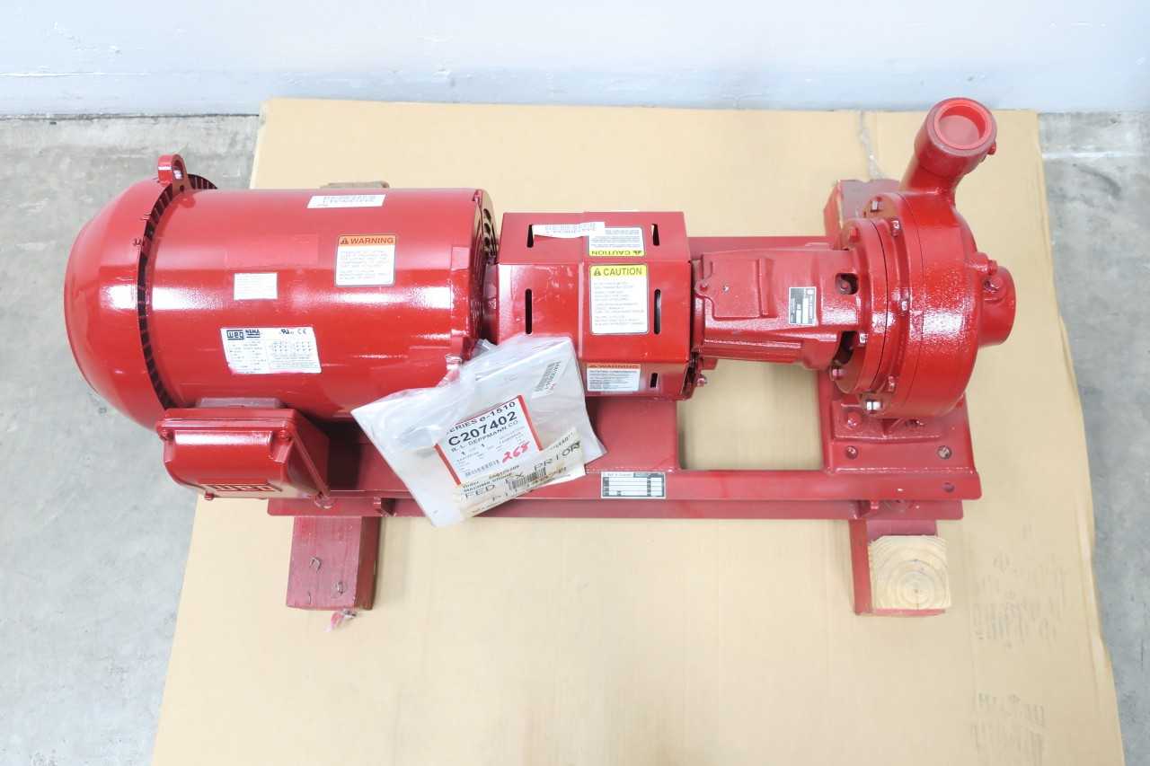 BELL & GOSSETT E-1510 1.5AD SSF 5.375 IRON 1-1/2IN 110GPM 116FT 7.5HP 2IN 208-230/460V-AC CENTRIFUGAL PUMP - CENTRIFUGAL PUMP