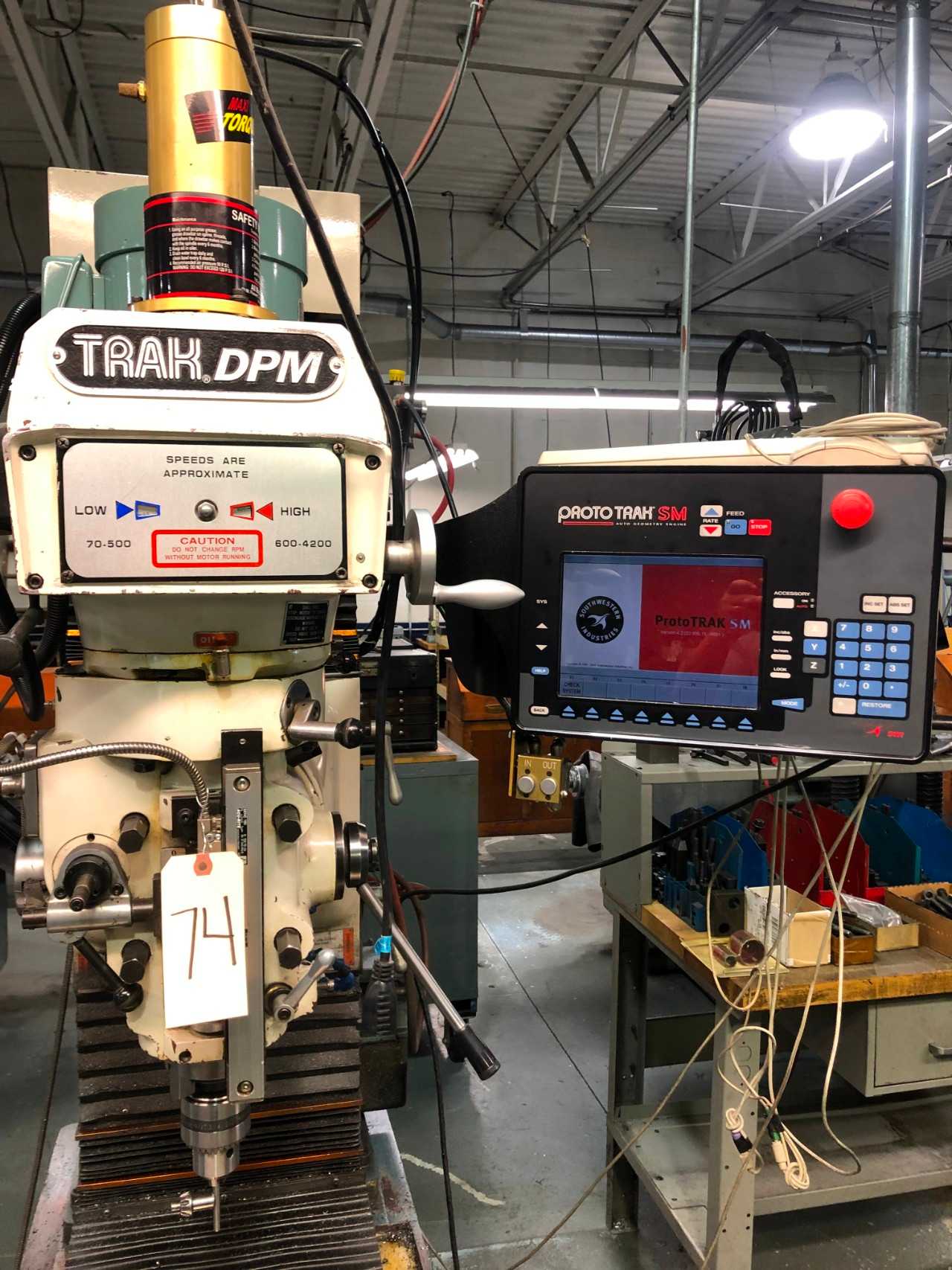 2004 Trak Model DPM 3 Axis CNC Bed Mill - CNC MACHINING CENTERS