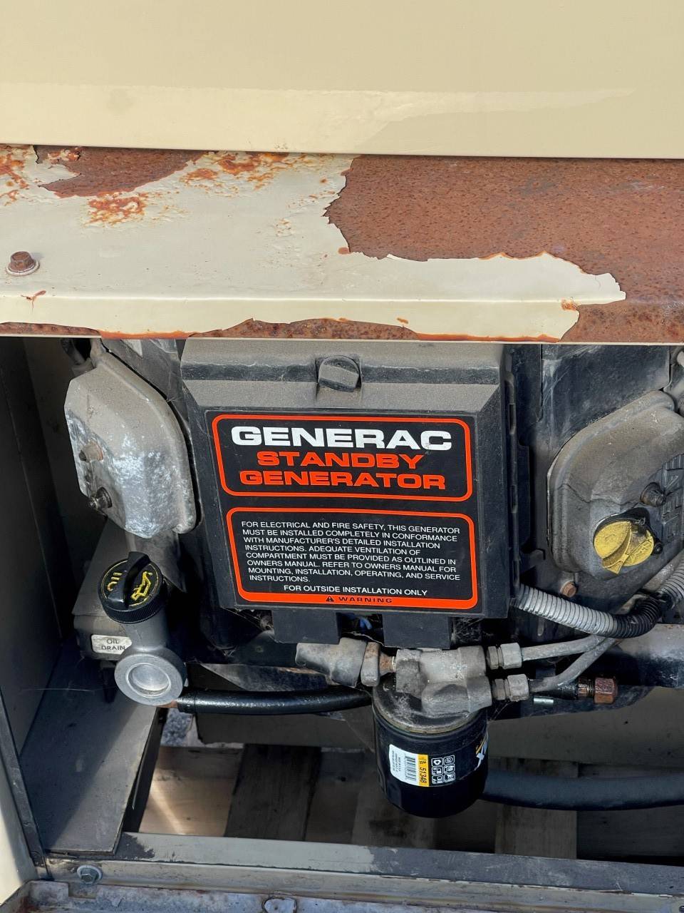 Generac 8Kw Generator Balky Start And Transfer Switch Makes, 40 OFF