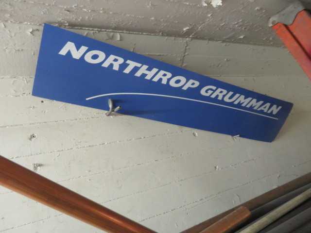 Northrop Grumman Sign - MISCELLANEOUS