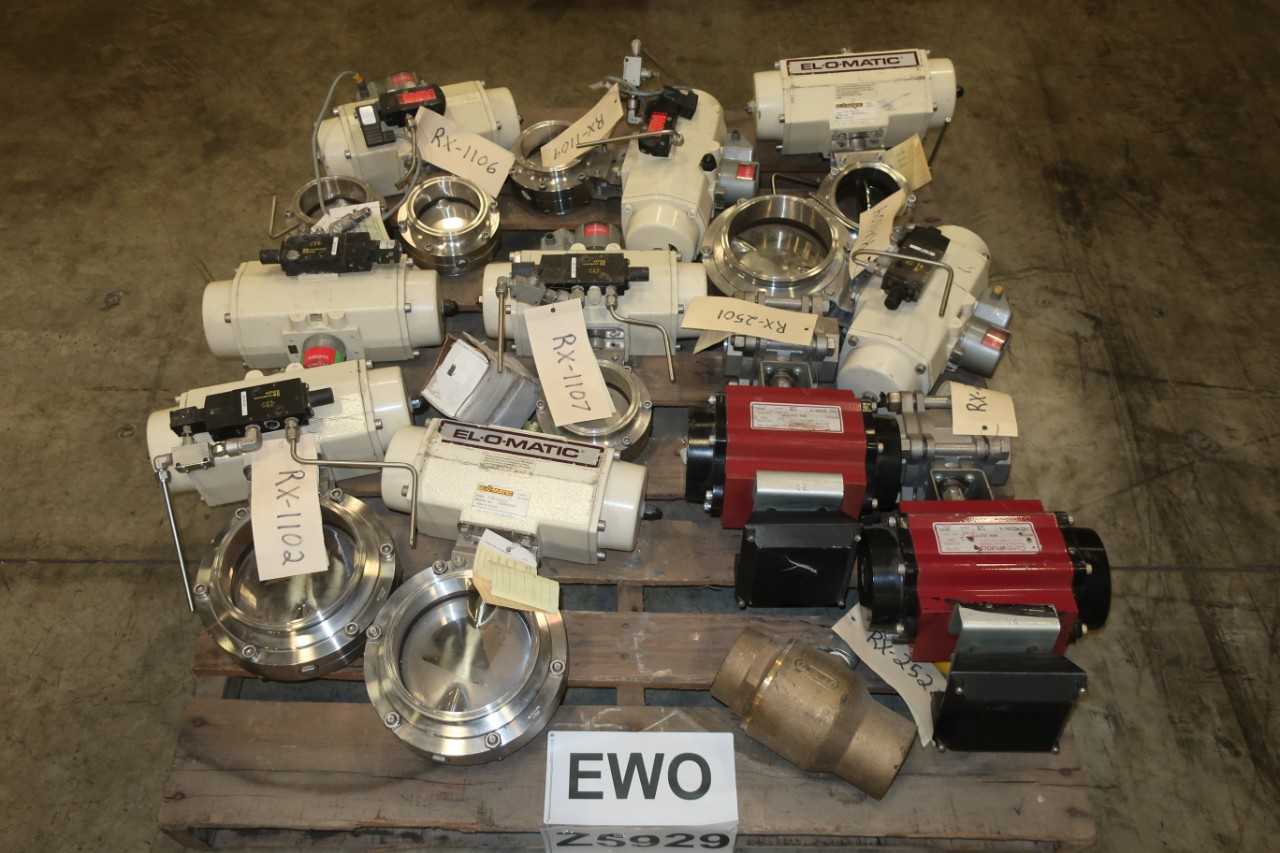 1 PALLET OF ASSORTED CONTROL VALVES - MISCELLANEOUS