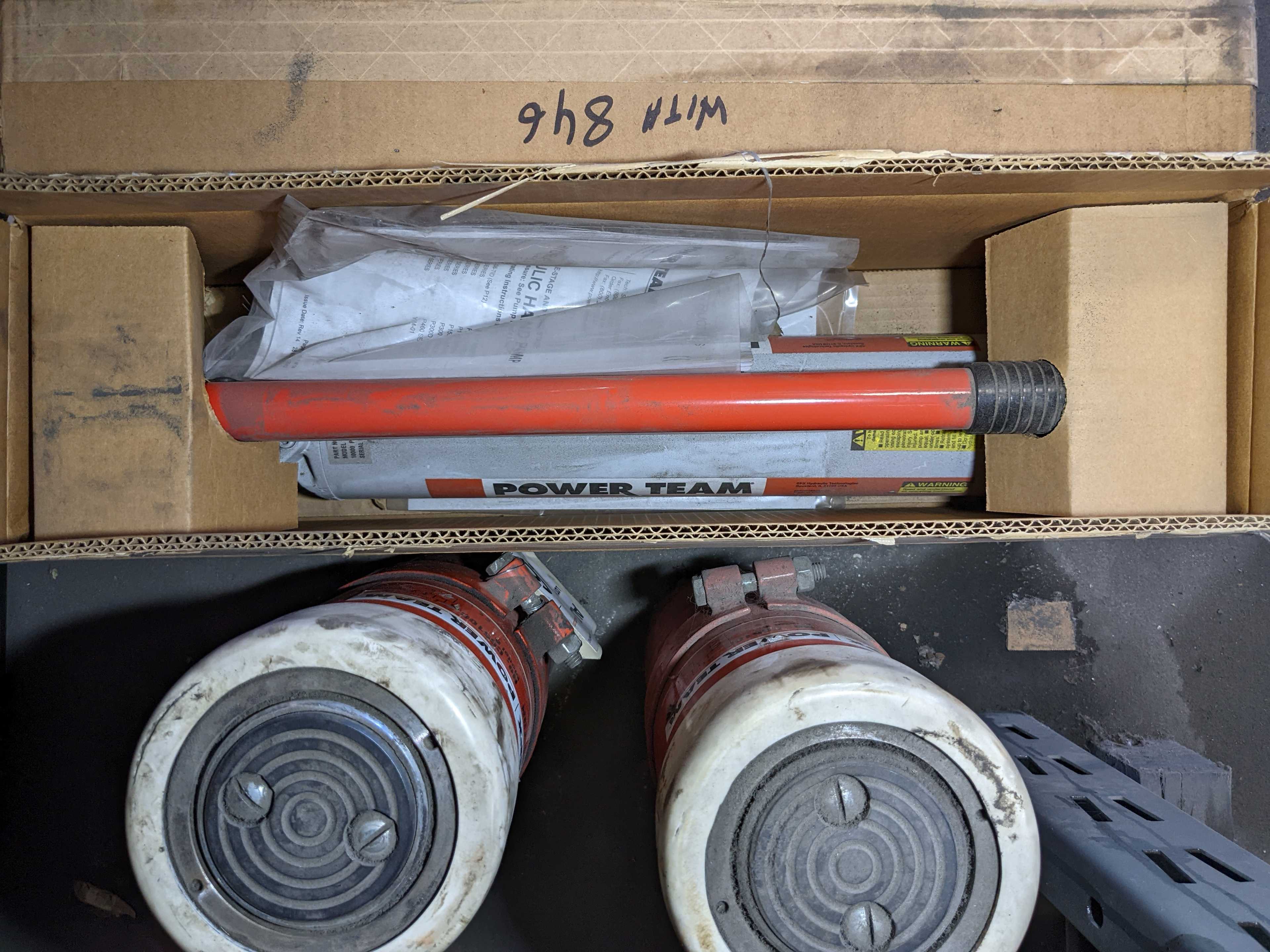 LOT OF FOUR ASSORTED - HYDRAULIC PARTS