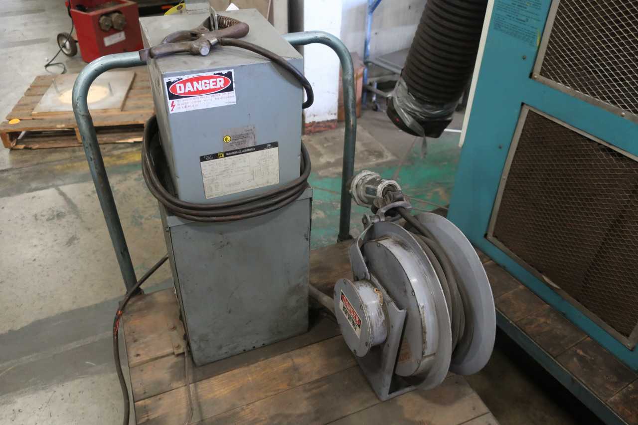 CARTS WITH TRANSFORMERS, DISCONNECTS, COOLER - ELECTRICAL COMPONENTS