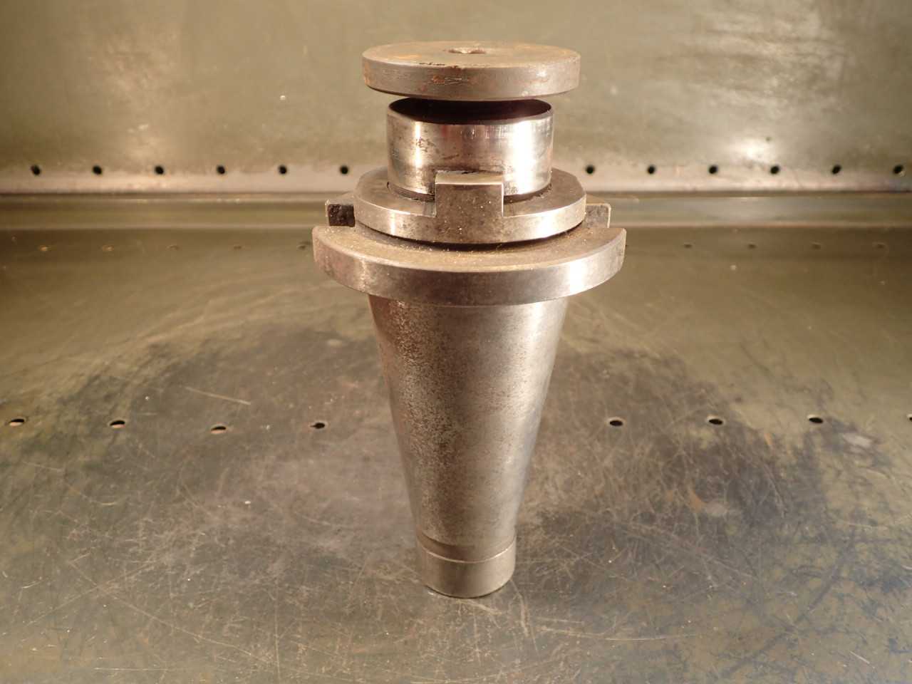 2" Shell Mill Arbor Tool Holder: 1" Projection, NMTB-50 Taper Shank - HOLEMAKING TOOLS
