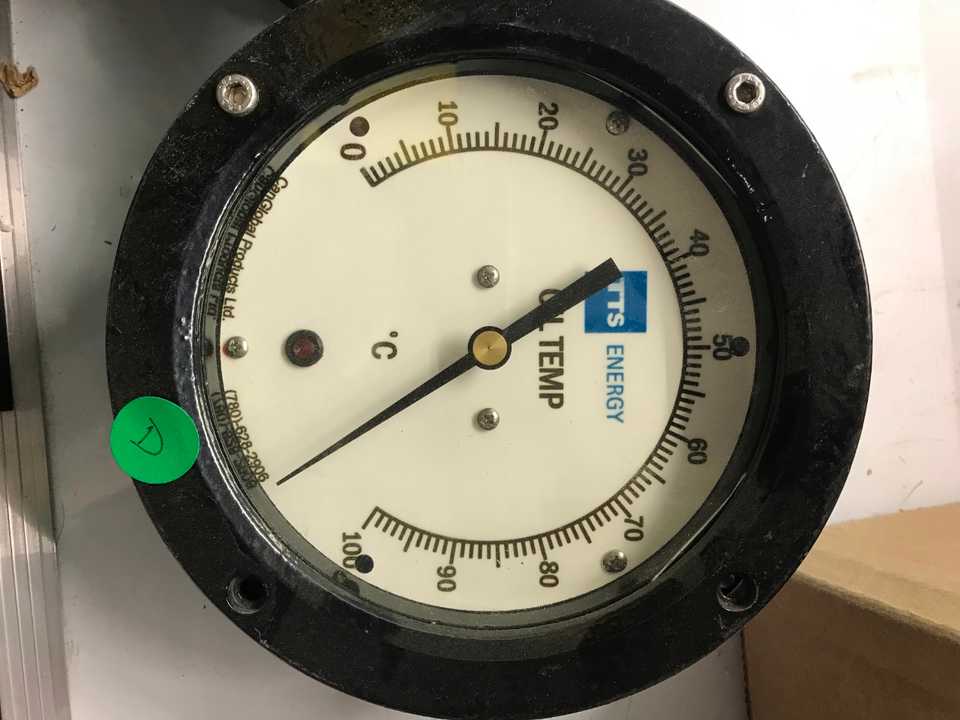 TTS ENERGY OIL TEMP GAUGE (QTY-1) - INSTRUMENTATION