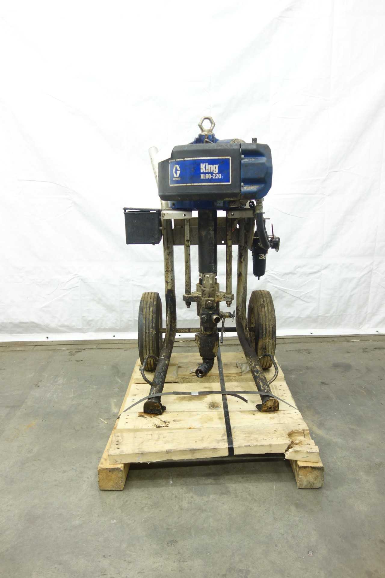 GRACO KING XL60-220 AIR POWERED PAINT SPRAYER SPRAY PUMP - PUMPS