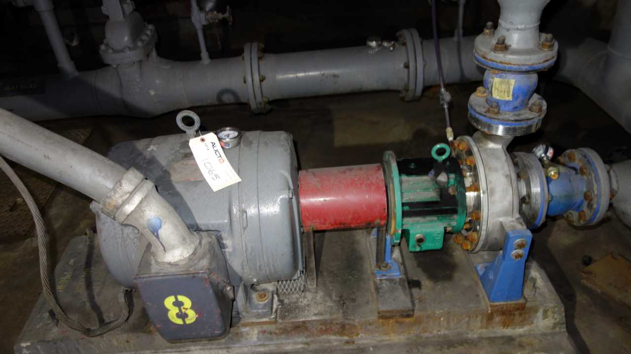 ENVIRONAMICS VIT-500 STAINLESS PUMP 75HP 460V MOTOR - ELECTRIC MOTORS