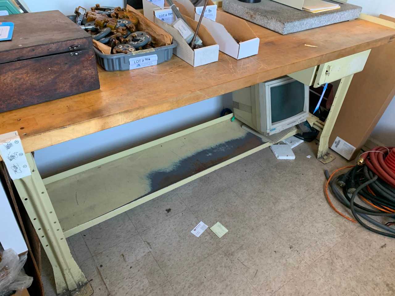 Butcher Block Workbench - PLANT & FACILITY