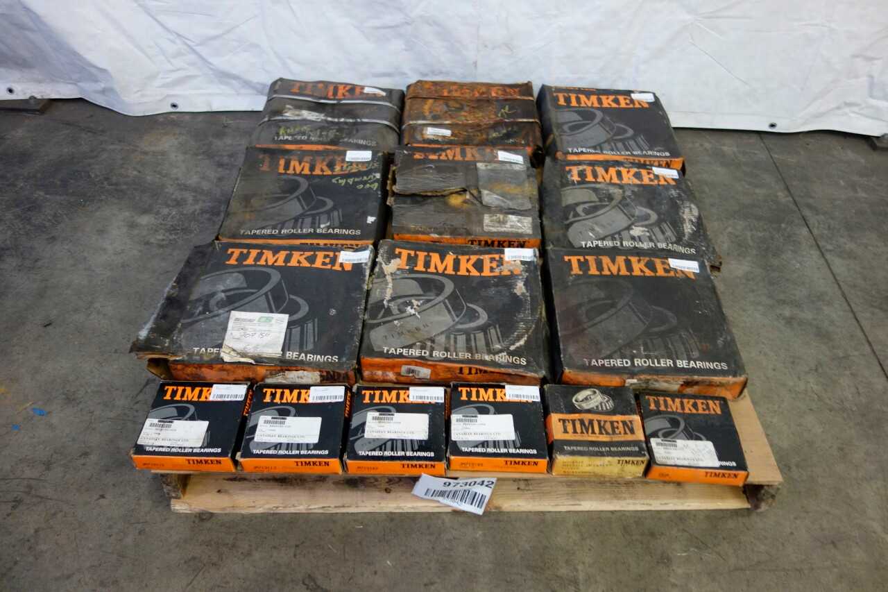 1 PALLET OF ASSORTED TIMKEN BEARINGS - BEARINGS