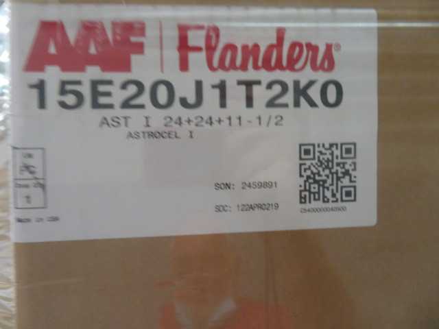 AAF Flanders AST I Astrocel I Filters (lot) Pallet, new - MISCELLANEOUS
