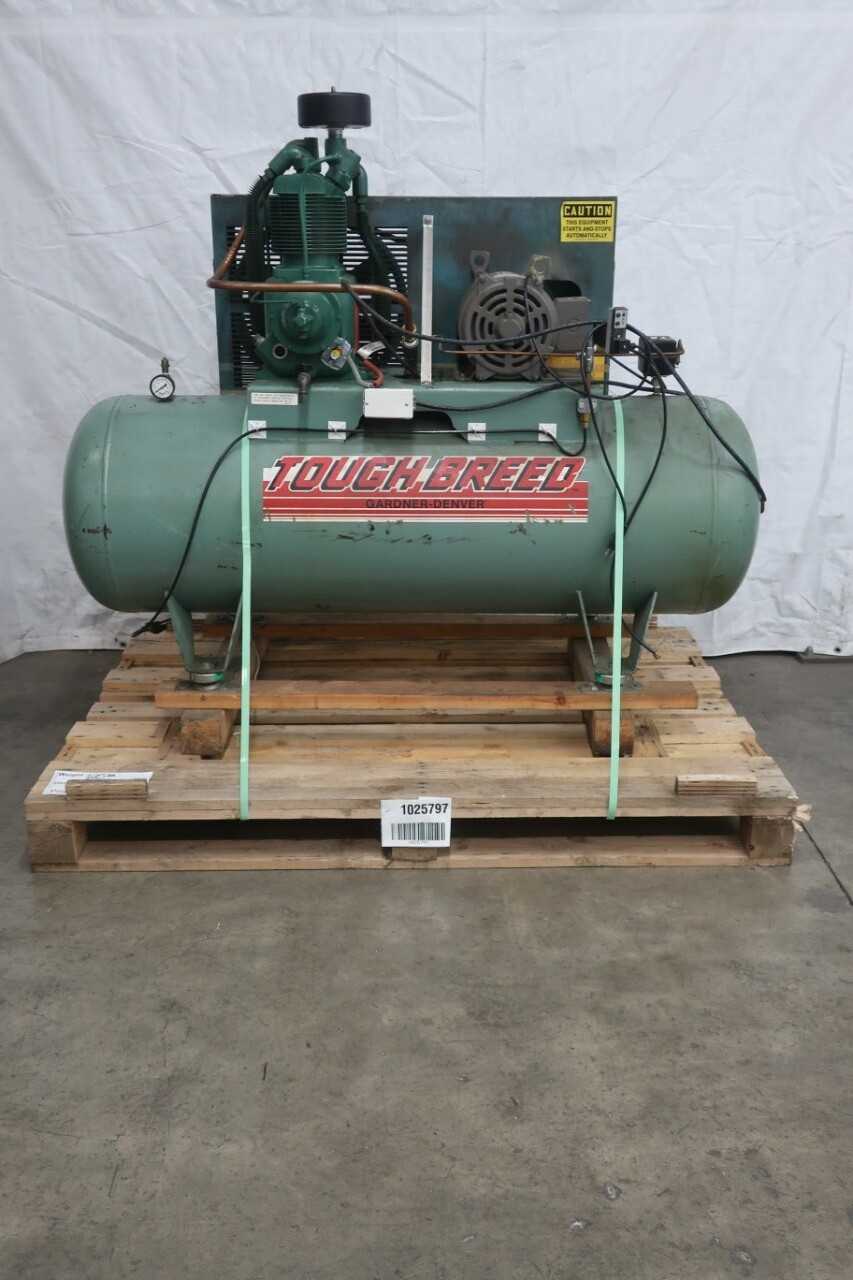 GARDNER-DENVER TOUGH BREED AIR COMPRESSOR - AIR COMPRESSORS