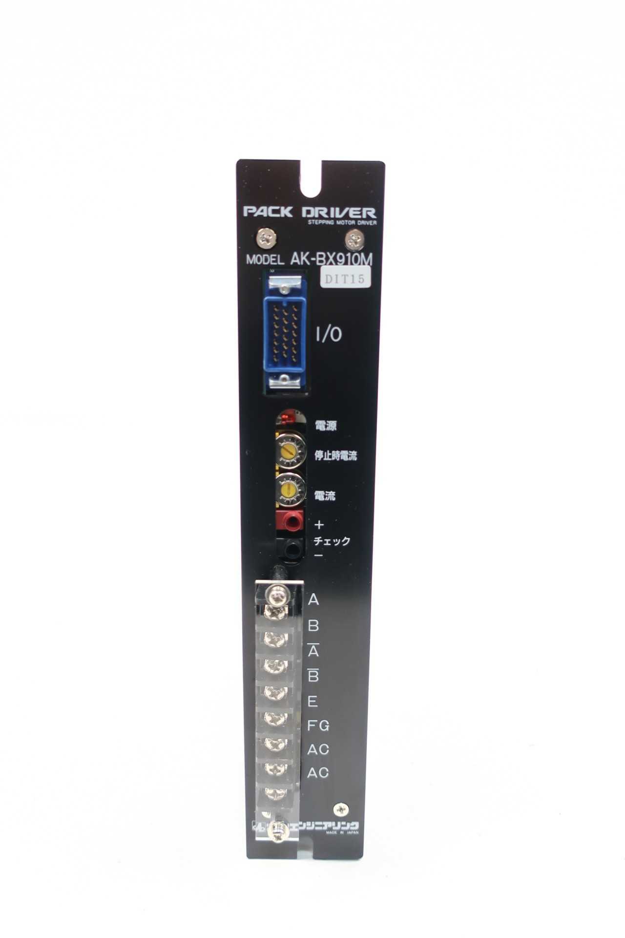 YASKAWA PACK DRIVER AK-BX910M STEPPER DRIVE - INDUSTRIAL PARTS