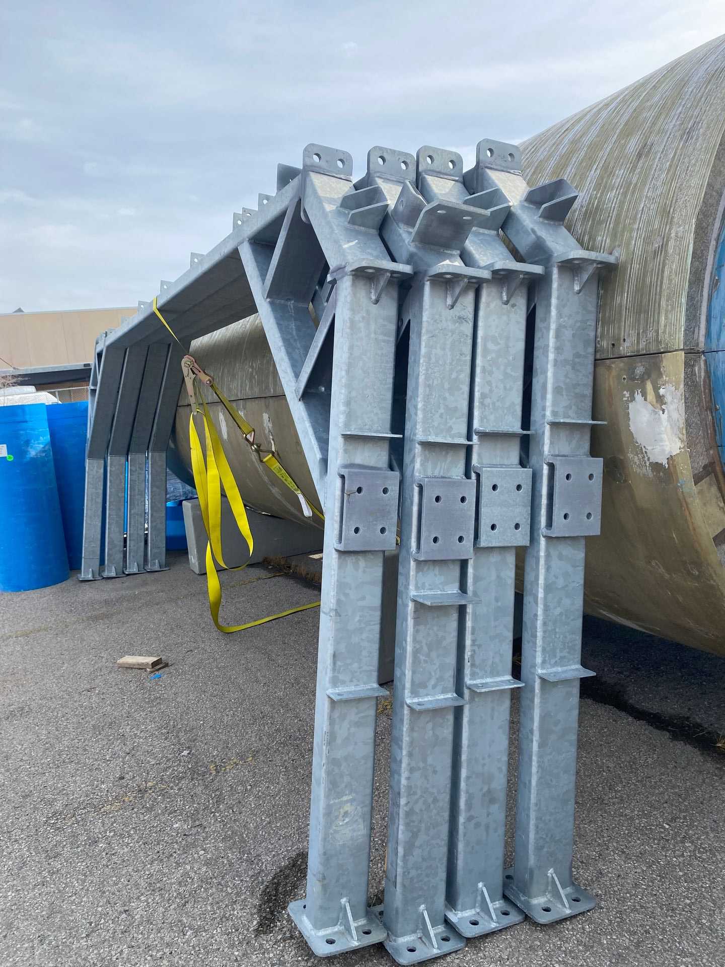 Bulk Lot of QTY 4 Filamat Fiberglass Barge Sections - MISCELLANEOUS