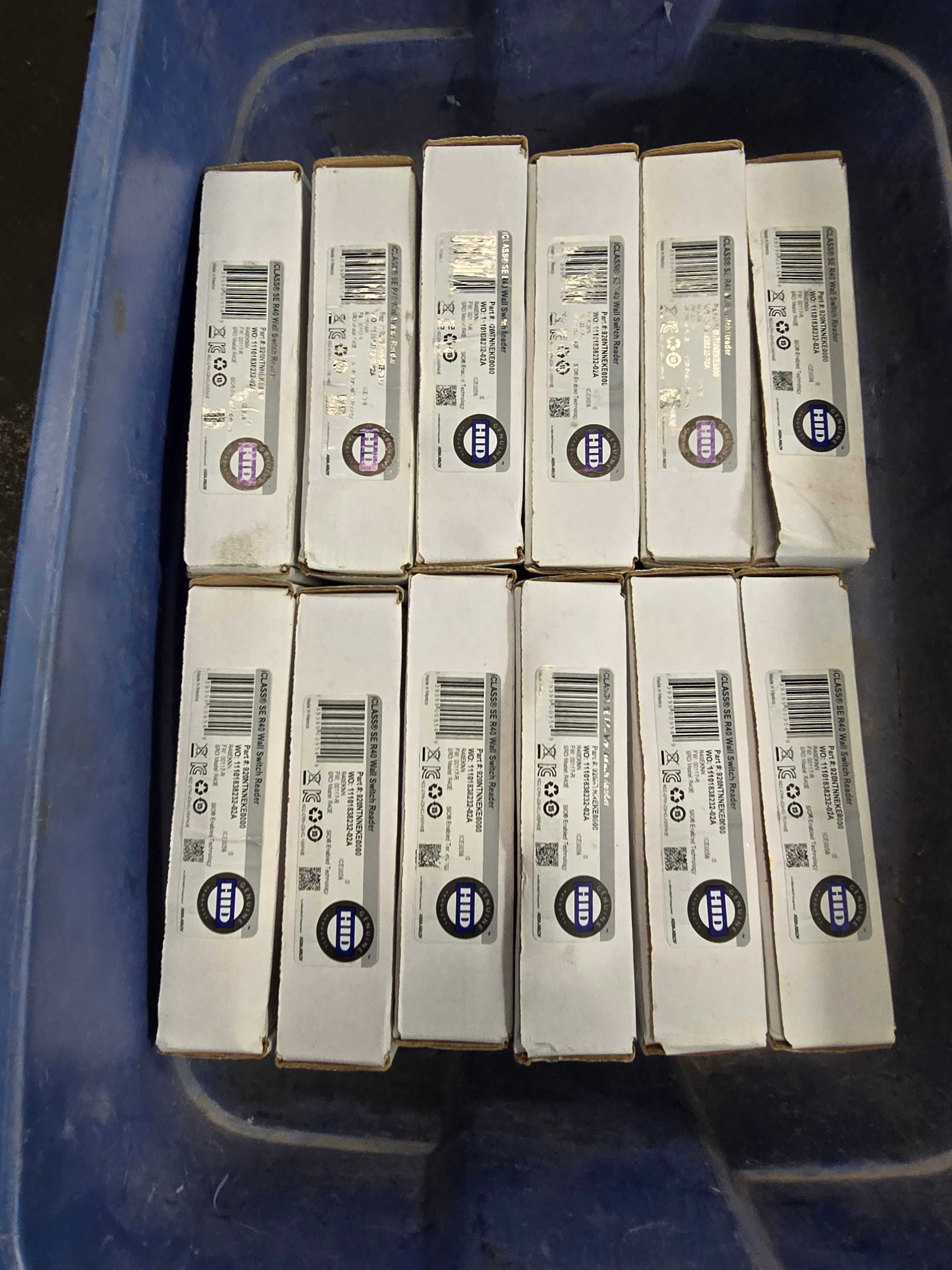 LOT OF HID 920NTNNEKE0000 i CLASS SE R40 WALL SWITCH READERS - QTY 12 - ELECTRICAL COMPONENTS LOT OF HID 920NTNNEKE0000 i CLASS SE R40 WALL SWITCH READERS - QTY 12 - ELECTRICAL COMPONENTS